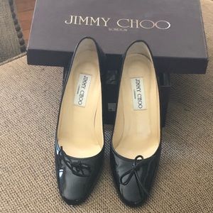 Authentic Jimmy Choo patent leather heels